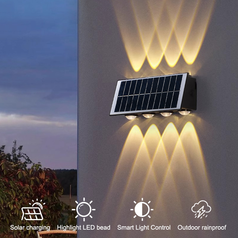 Waterproof Junction Box Solar - Modern Outdoor Solar Wall Lamp Waterproof