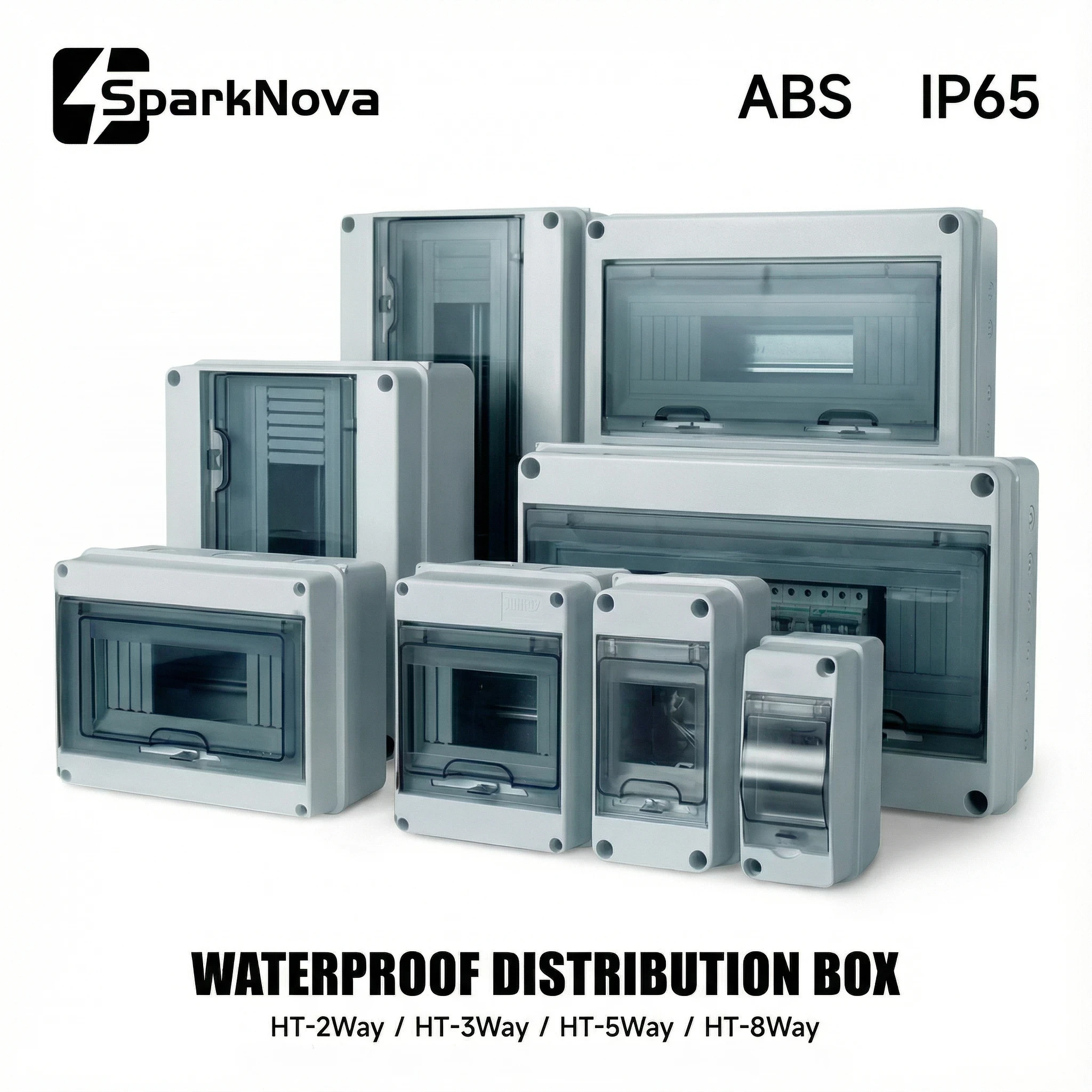 Waterproof Junction Box Solar - IP65 Waterproof Electrical Junction Box ABS