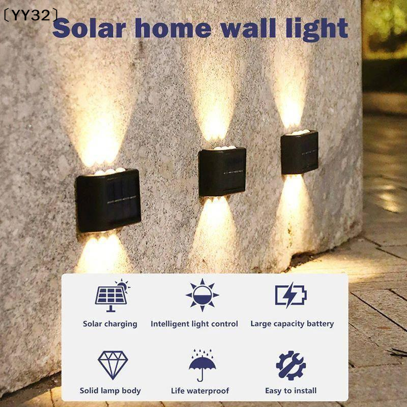 4-10 LED Solar Lamp Outdoor Wa - Waterproof Junction Box Solar 评论和价格