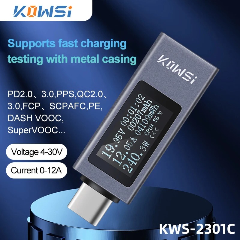 Type-C Current Voltage Monitor - Battery Monitor Coulometer 评论和价格
