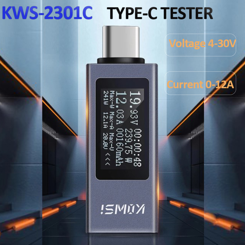 Type-C Current Voltage Monitor - Battery Monitor Coulometer 评论和价格