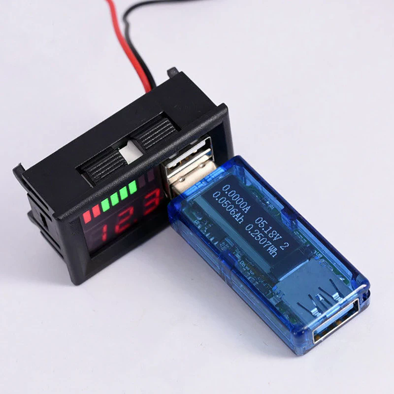 12V Battery Voltage And Power  - Battery Monitor Coulometer 评论和价格