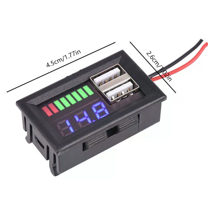 12V Battery Voltage And Power  - Battery Monitor Coulometer 评论和价格