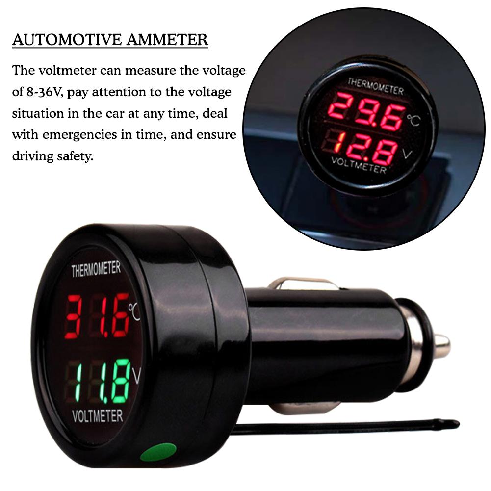12V 24V Digital DC Voltage Car - Battery Monitor Coulometer 评论和价格