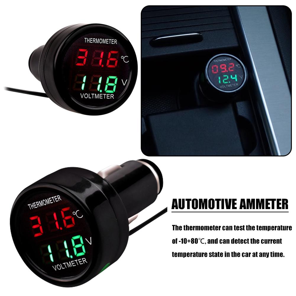 12V 24V Digital DC Voltage Car - Battery Monitor Coulometer 评论和价格