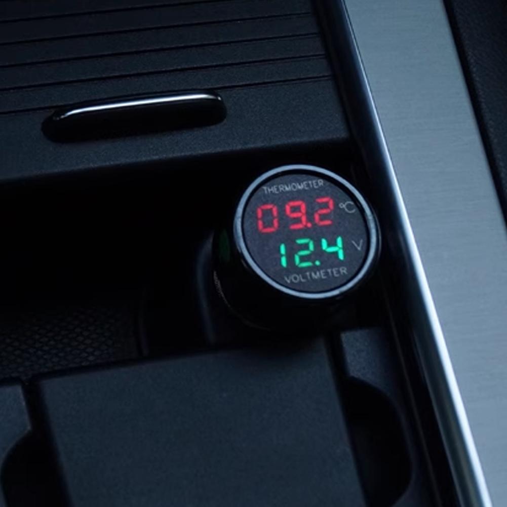 12V 24V Digital DC Voltage Car - Battery Monitor Coulometer 评论和价格