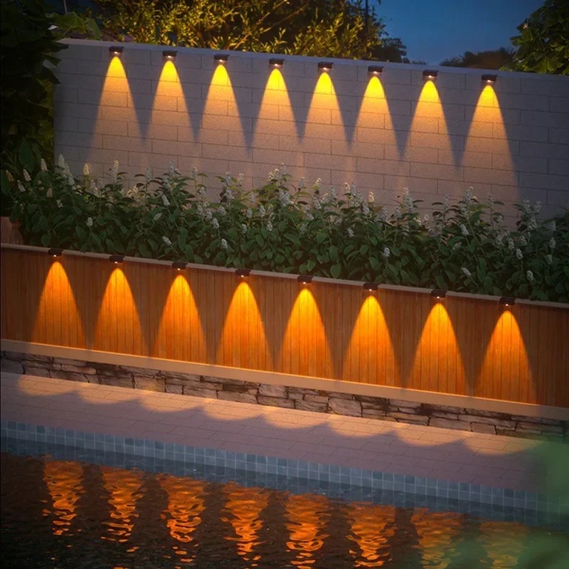 1/2/4PCS LED Solar Step Light  - Waterproof Junction Box Solar 评论和价格