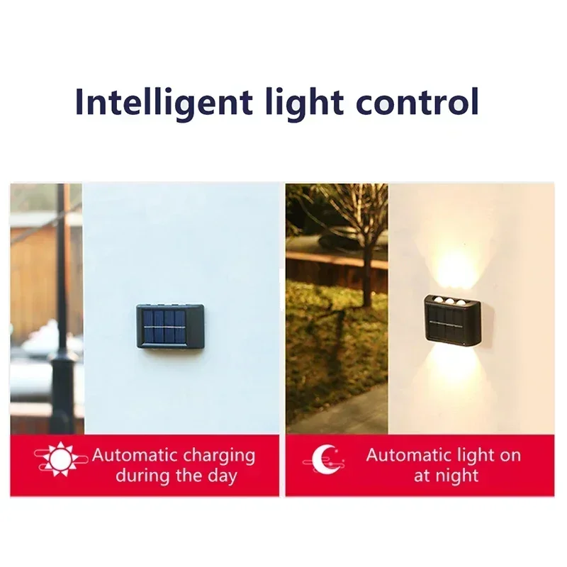 COB Solar Wall Lamp Outdoor Wa - Waterproof Junction Box Solar 评论和价格