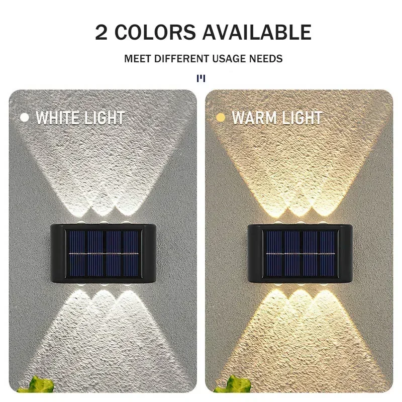 COB Solar Wall Lamp Outdoor Wa - Waterproof Junction Box Solar 评论和价格
