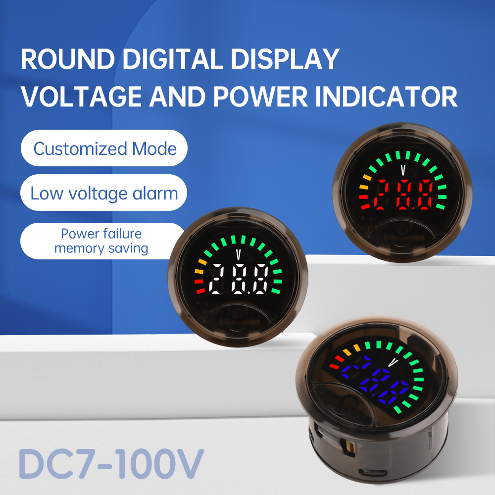 DC7-100V Mini Digital Voltmete - Battery Monitor Coulometer 评论和价格