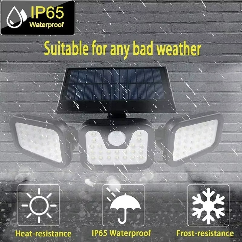 Led Solar Light Outdoor Motion - Waterproof Junction Box Solar 评论和价格