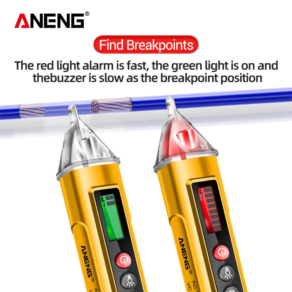 ANENG VC1010 Digital Non-Conta - Battery Monitor Coulometer 评论和价格