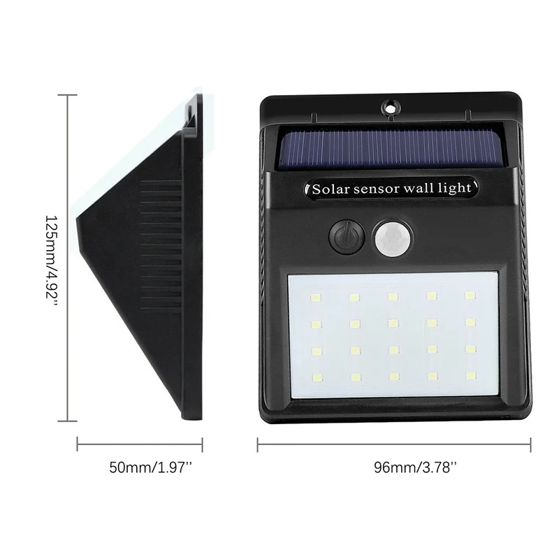 20-40LED Solar Lights Outdoor  - Waterproof Junction Box Solar 评论和价格