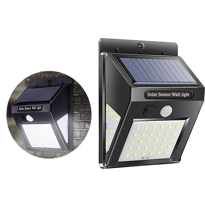 20-40LED Solar Lights Outdoor  - Waterproof Junction Box Solar 评论和价格