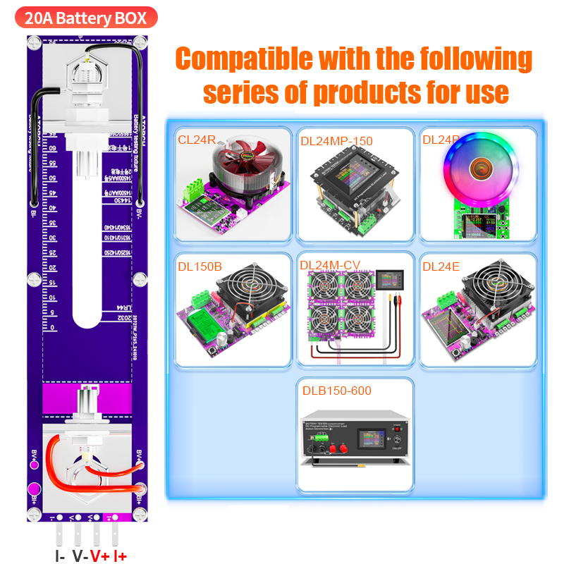 ATORCH 20A 4-wrie Battery Test - Battery Monitor Coulometer 评论和价格