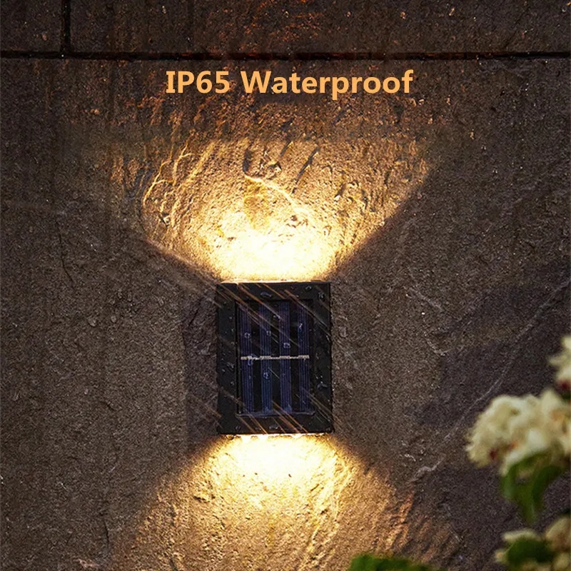 Solar LED Outdoor Light Solar  - Waterproof Junction Box Solar 评论和价格