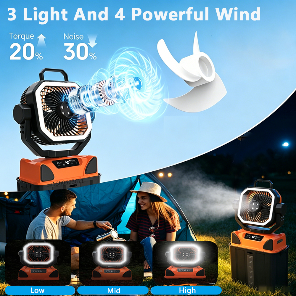 Portable Camping Fan Water Mis - Renewable Energy Game 评论和价格