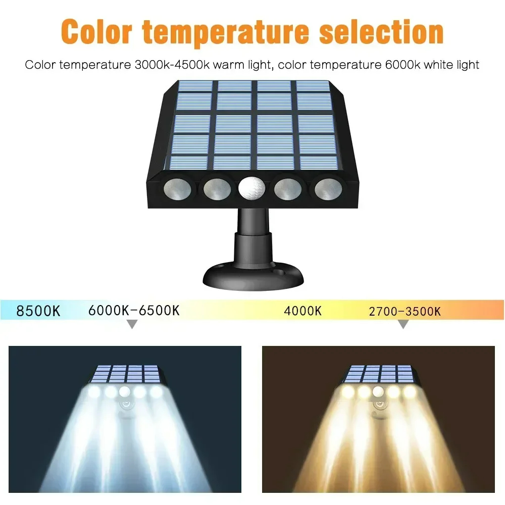 Powerful 4 LED Solar Security  - Waterproof Junction Box Solar 评论和价格