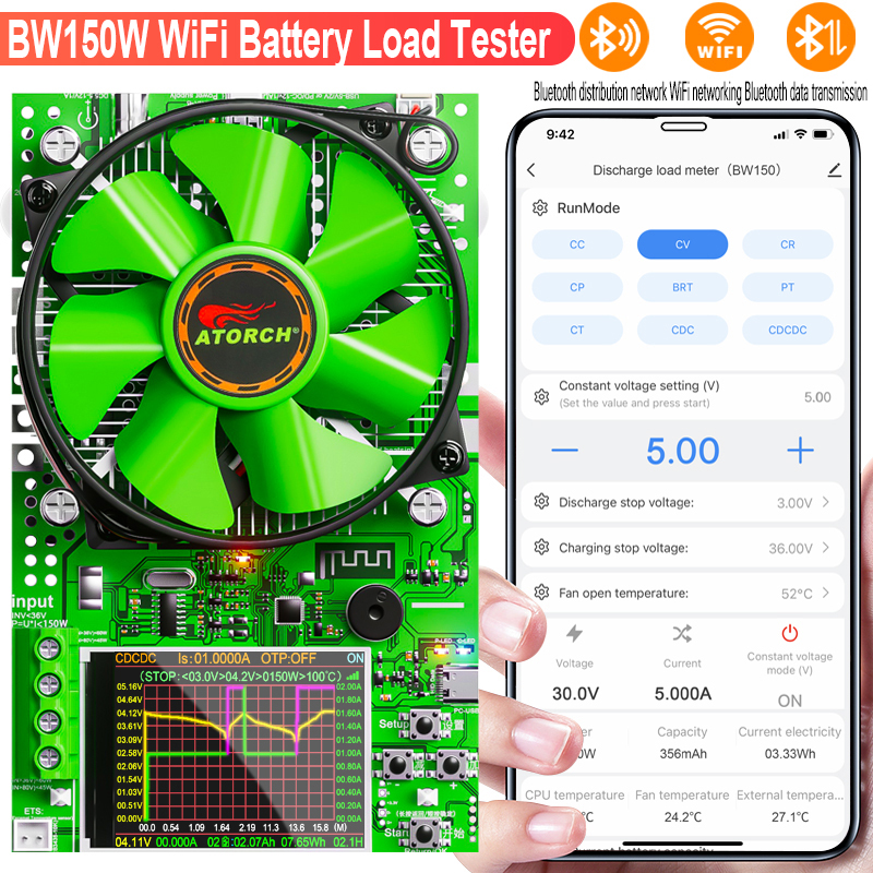 BW150 Smart Car Battery Tester - Battery Monitor Coulometer 评论和价格